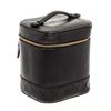 Image 2 : Chanel Black Quilted Lambskin Leather Vanity Case