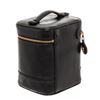 Image 3 : Chanel Black Quilted Lambskin Leather Vanity Case