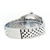 Image 4 : Rolex Mens Stainless Steel Mother Of Pearl Diamond & Emerald Datejust Wristwatch