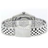 Image 6 : Rolex Mens Stainless Steel Mother Of Pearl Diamond & Emerald Datejust Wristwatch