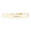 Image 1 : Silk Herringbone Chain Bracelet - 10KT Yellow Gold