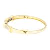 Image 2 : 1.70 ctw Diamond Bangle Bracelet - 14KT Yellow Gold