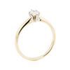 Image 4 : 0.20 ctw Marquise Diamond Solitaire Ring - 14KT Yellow Gold
