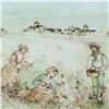 Image 2 : Tuscan Fields by Hibel (1917-2014)