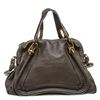 Image 3 : Chloe Brown Leather Paraty Medium Satchel Handbag