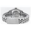 Image 2 : Rolex Ladies Stainless Steel Salmon 18K Gold Pyramid Bezel Diamond Datejust