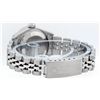 Image 3 : Rolex Ladies Stainless Steel Salmon 18K Gold Pyramid Bezel Diamond Datejust