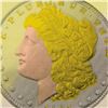 Image 2 : 1881 Morgan Dollar by Steve Kaufman (1960-2010)