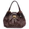 Image 1 : Louis Vuitton Damier Ebene Canvas Leather Sistina GM Bag