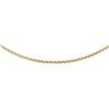 Image 2 : 18 Inch Rounded Popcorn Link Chain - 14KT Yellow Gold