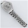 Image 3 : Rolex Ladies Stainless Steel 26MM Slate Grey String Diamond Lugs Datejust Wristw