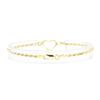 Image 2 : Heart Motif Bracelet - 14KT Yellow Gold