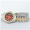 Image 5 : Rolex Ladies 2 Tone 14K Red Vignette VS Diamond Datejust Wristwatch