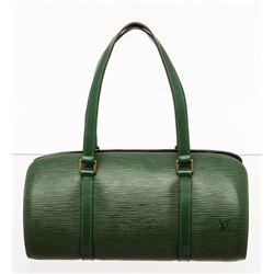 Louis Vuitton Green Epi Leather Soufflot Shoulder Bag