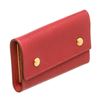 Image 3 : Hermes Red Epsom Leather 6 Key Holder