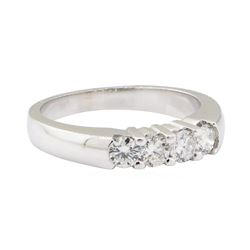 0.60 ctw Diamond Ring - 14KT White Gold