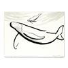 Image 1 : Wyland, "Humpback & Calf" Original Sumi Ink Painting, Hand Signed with Certificate of Authenticity.