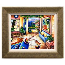 Alexander Astahov- Original Oil on Canvas "Open Door"