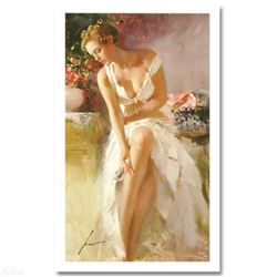 Pino (1939-2010) "Angelica" Limited Edition Giclee. Numbered and Hand Signed; Certificate of Authent