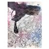 Image 1 : Mark Kostabi "Index In The Clouds" Hand Signed Original Artwork with COA.