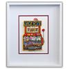 Image 1 : Charles Fazzino- 3D Construction Silkscreen Serigraph "Slots of Fun"