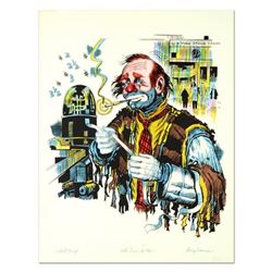 George Crionas (1925-2004), "The Dow is Up" Hand Embellished Limited Edition Lithograph, Numbered an