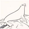 Image 2 : Wyland, "Seal" Framed Original Sketch, Hand Signed with Certificate of Authenticity.