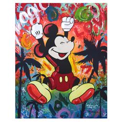 Nastya Rovenskaya- Mixed Media "In The Jungle"