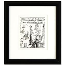 Bizarro! "Med School" is a Framed Original Pen & Ink Drawing by Dan Piraro, Hand Signed by the Artis