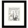 Image 1 : Bizarro! "Med School" is a Framed Original Pen & Ink Drawing by Dan Piraro, Hand Signed by the Artis