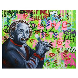 Nastya Rovenskaya- Mixed Media "Love is the Answer"