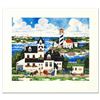 Image 1 : "The Milkman's Route" Limited Edition Serigraph by Jane Wooster Scott, Numbered and Hand Signed with