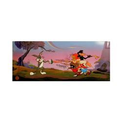 Chuck Jones "Foiled Again" Hand Signed, Hand Painted Limited Edition Sericel.