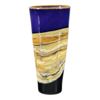 Image 1 : "Small Amethyst Cone" Hand Blown Glass Vase Sculpture, Hand Signed by GartnerBlade Glass.