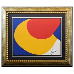 Alexander Calder- Lithograph "Flying colors - Convection"
