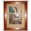 Image 1 : CURRIER “SARAH” HAND COLORED LITHOGRAPH