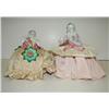 Image 1 : PAIR OF PORCELAIN HALF DOLL FEMALE PIN 