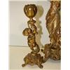 Image 2 : THREE PIECE ORMALU BRONZE MANTEL SET