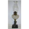Image 1 : VICTORIAN METAL STEM OIL LAMP