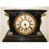 Image 2 : ORNATE EBONIZED MANTEL CLOCK