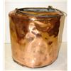 Image 1 : HAMMERED COPPER HANDLED PAIL