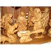 Image 4 : BURMESE CARVED WOODEN NATIVITY SCENE