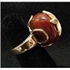 Image 2 : LADIES’ 14KT YELLOW GOLD & AMBER RING