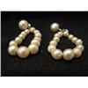Image 2 : PAIR OF AKOYA PEARL EARRINGS