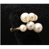 Image 1 : 14KT YELLOW GOLD & AKOYA PEARL RING
