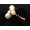 Image 3 : 14KT YELLOW GOLD & AKOYA PEARL RING