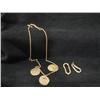 Image 1 : COIN REPLICA NECKLACE & 14KT YELLOW GOL