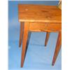 Image 3 : 19TH CENTURY HEART PINE WORK TABLE