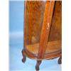 Image 4 : OAK BOW FRONT & SIDE CHINA CLOSET