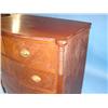 Image 2 : CABINET MAKER WALNUT BOW FRONT CHEST
